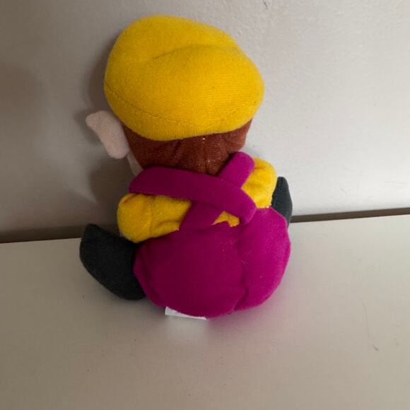 Wario Nintendo 64 Collectible Vintage 1997 Bean Bag Plush Official BD&A - Picture 2 of 6